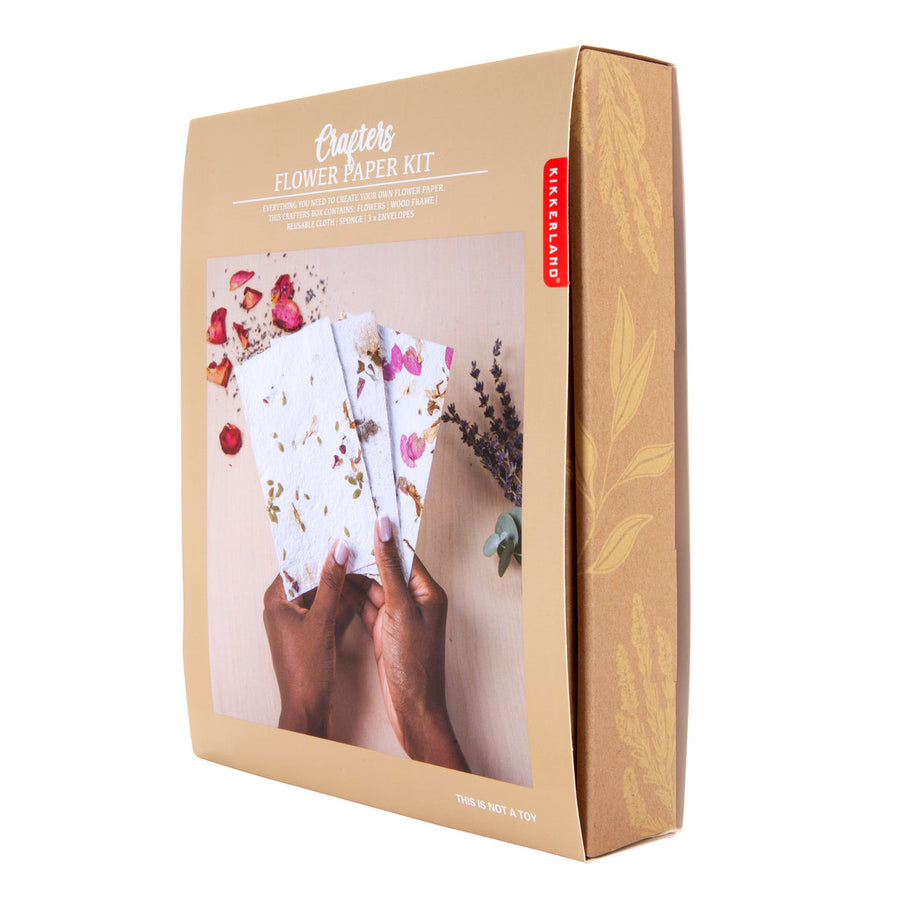 Craft Kit  Make Your Own Flower Paper – Moo Like a Monkey